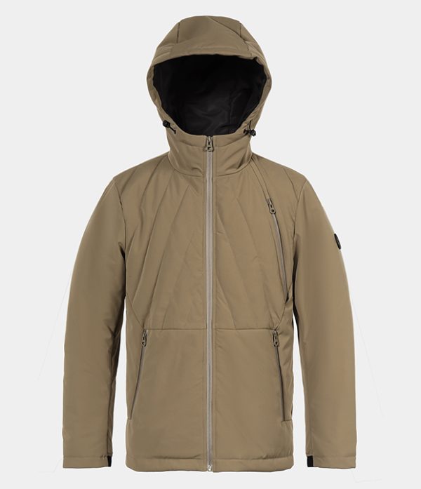 01 - 副本 (17) REALISM/DFSC Utility Quilted Hooded Jacket - Khaki